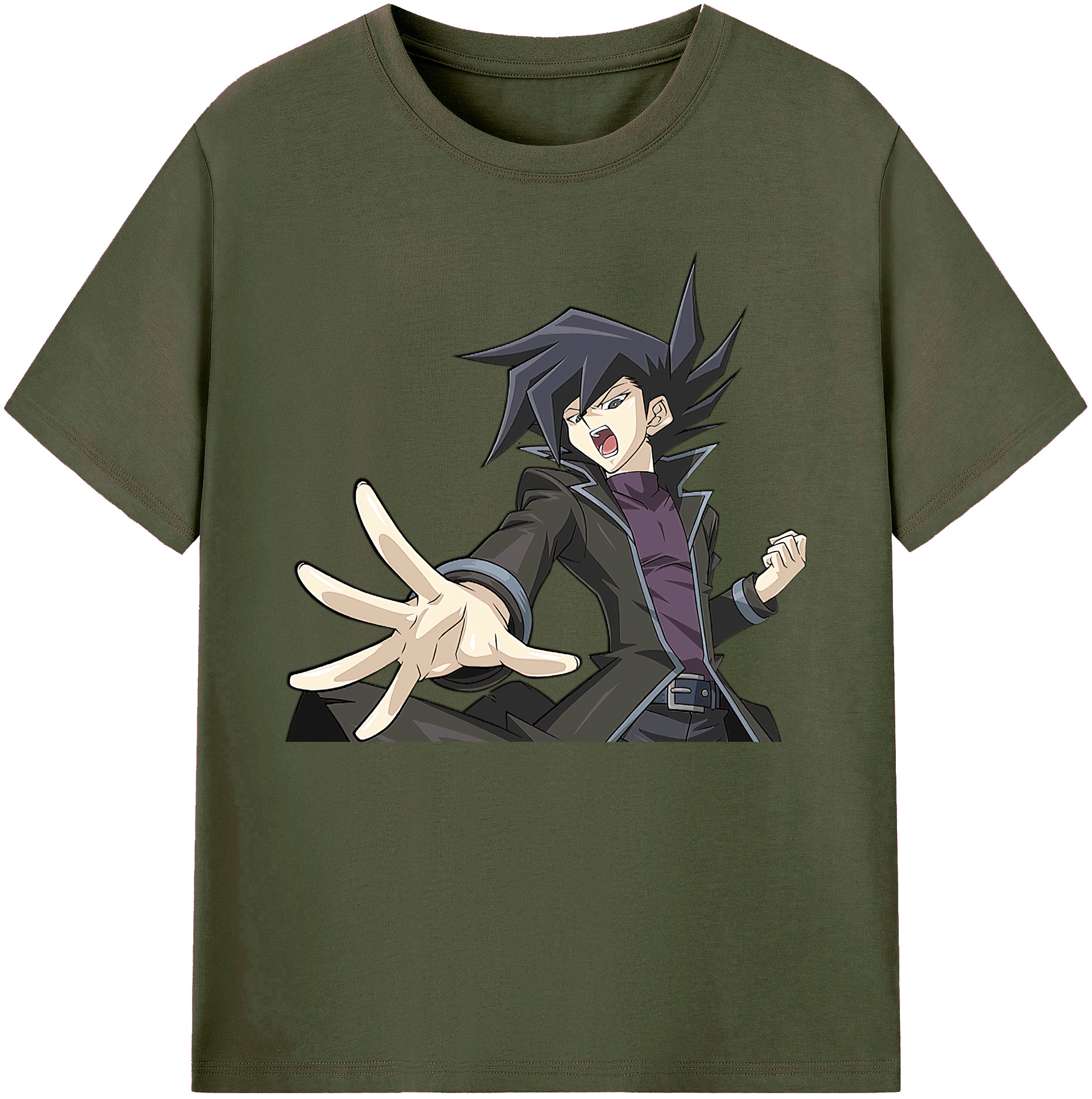 （画像用） 遊☆戯☆王 Yu-Gi-Oh! 綿100％ メンズ半袖Tシャツ｜肌触りやわらか＆通気性